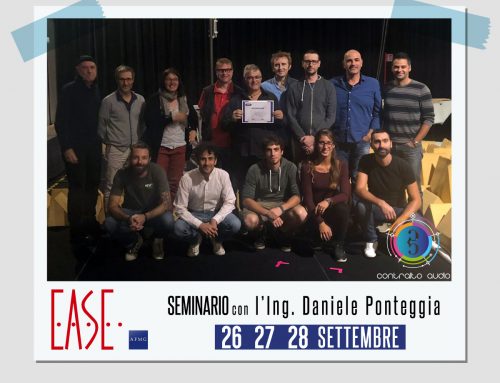 Seminario EASE 2018 con l’Ing. Daniele Ponteggia